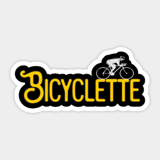 Bicicleta divertida Sticker